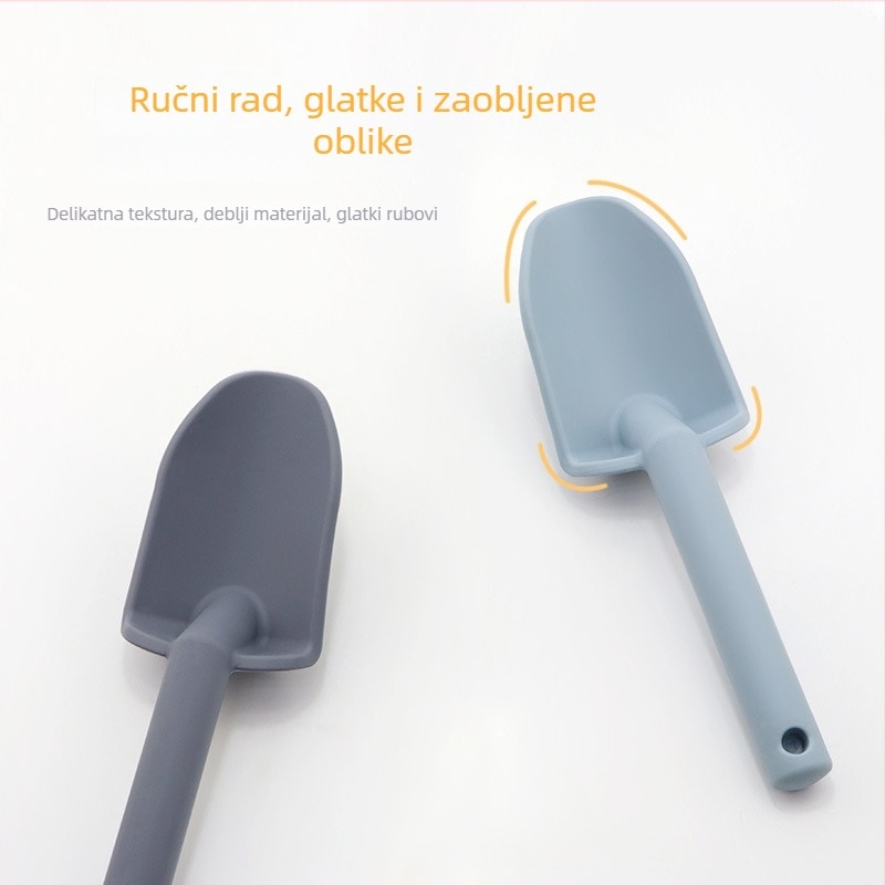 Set silikonskih plastičnih kanti za plažu za vanjsku igru roditelj-dijete — alati za kopanje u pijesku i snijeg; silikon prehrambene kvalitete, igračke za pijesak i vodu, uzrast 15–35