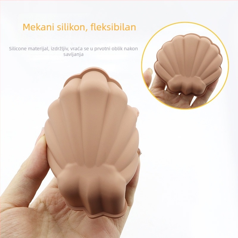 Set silikonskih plastičnih kanti za plažu za vanjsku igru roditelj-dijete — alati za kopanje u pijesku i snijeg; silikon prehrambene kvalitete, igračke za pijesak i vodu, uzrast 15–35