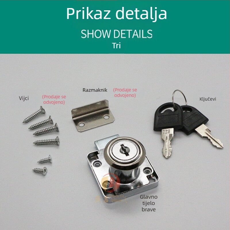 Beiji brava za namještaj za stol, ladicu, vrata ormarića i arhivski ormar — cinkova legura i željezo, modeli 136/138, moderni minimalistički stil