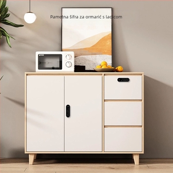 Elektroničko zaključavanje za uredski namještaj – model F155, ABS, brenda Qidots, pogodno za arhivske ormariće, skladišne ormariće i garderobe, moderni minimalistički dizajn