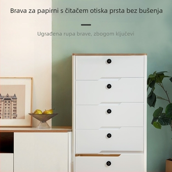 Maifeida pametna brava s otiskom prsta za ladice, ormariće i garderobu | Model ZW176 | Materijal: legura PC