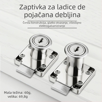 Brava za ladicu i ormar, cinkova legura, model 138-22-32, za ured i dom, moderan jednostavan stil, Gu Rui