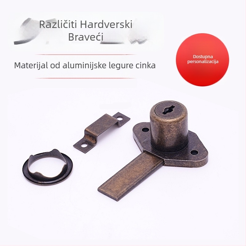 Diamond Lock za ormariće i uredski namještaj – cinkova legura, Tongfu marka, model Diamond lock, stil moderni minimalizam