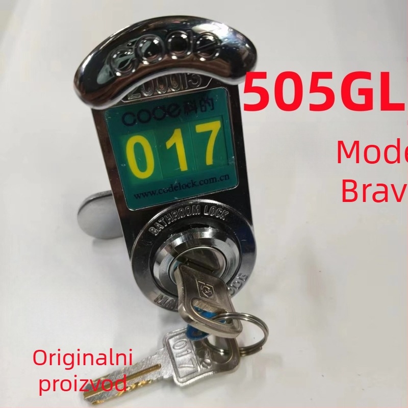 505GL brava od cinkanog legura za saunu, ormar i namještaj – moderan minimalistički stil, preklopna vrata