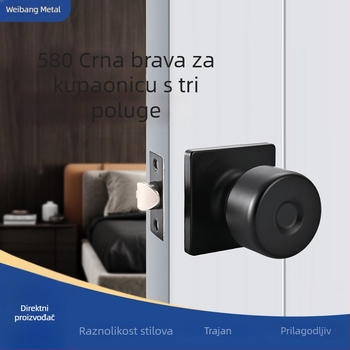 Potpuni komplet tihog mehaničkog zaključavanja unutarnjih vrata – za spavaću sobu i kupaonicu