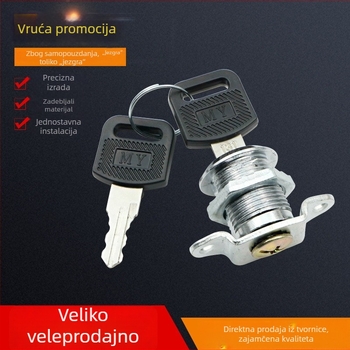 Brava za ormar – model Positive core lock, materijal: cinkova legura, primjena: metalni ormari/ormari za dokumente, stil: lagani luksuz