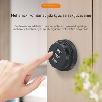 Katanac za ladicu s digitalnim kodom, cinkova legura, model JFL138, pogodan za ladice, mogućnost privatne marke