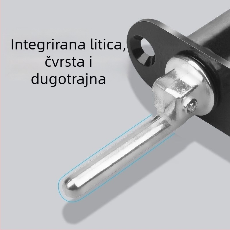 Brava za uredski ormar od aluminijske legure, s tri ladice, model 1, Mingge marka, novi kineski stil