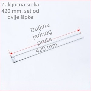 Brava za ormar za dokumente, legura, model Wjfdmsx, za metalne ormariće, moderni minimalistički stil
