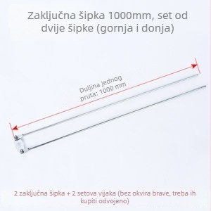Brava za ormar za dokumente, legura, model Wjfdmsx, za metalne ormariće, moderni minimalistički stil