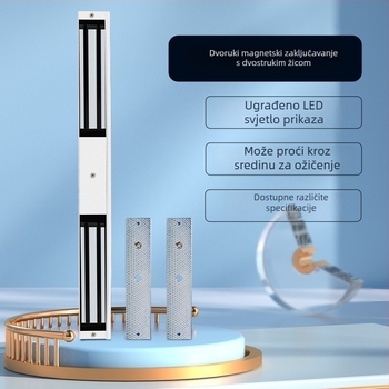 Magnetski mehanizam za dvokrilna vrata za ured/trgovina, metal, DC12V, prilagodljiva obrada, brend Deyang Enpu