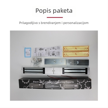 Magnetski mehanizam za dvokrilna vrata za ured/trgovina, metal, DC12V, prilagodljiva obrada, brend Deyang Enpu