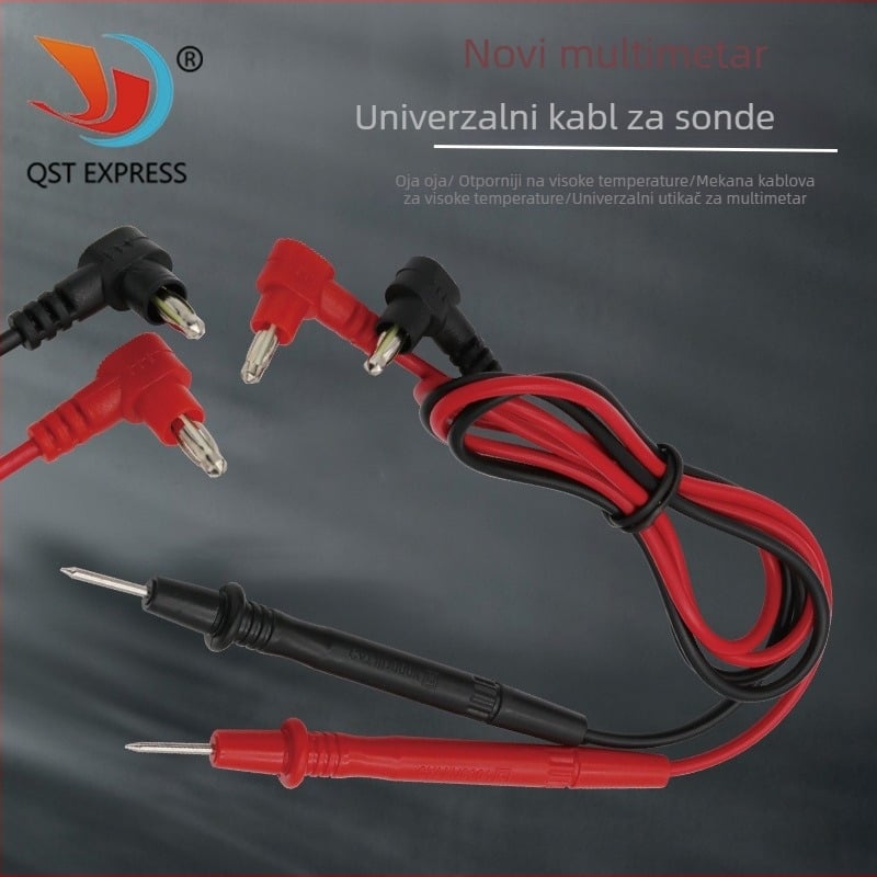 Probe za testiranje za multimetar, 10A, 1000V, univerzalna kompatibilnost