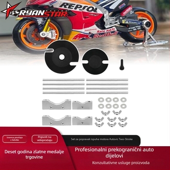 Set alata za popravak udubljenja ispušnog cijevi dvotaktne motocikle – aluminij, marka Rulline, univerzalna kompatibilnost