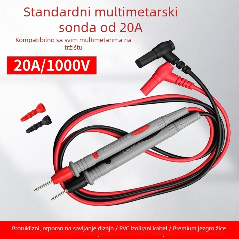 SX 20A testna sonda za multimetar — univerzalna, 1000V, 20A