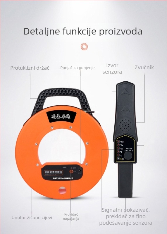 Žični tester za cijevi — Marka Ling Ying Excellence, Model 8198, Težina 2, Prilagodba dostupna