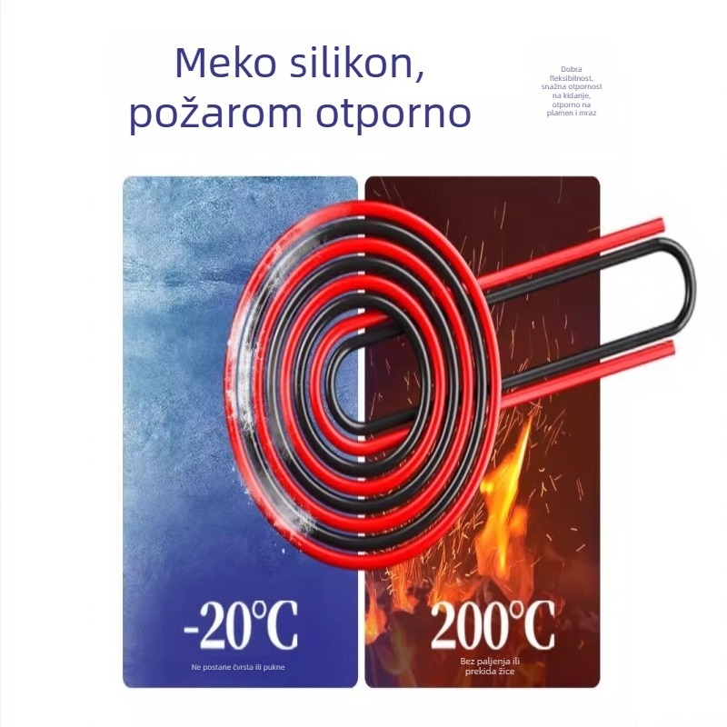 Univerzalni testni vod za multimetar Rp15 s zamjenjivom ultra-tankan sondom, mek silikon, za popravke