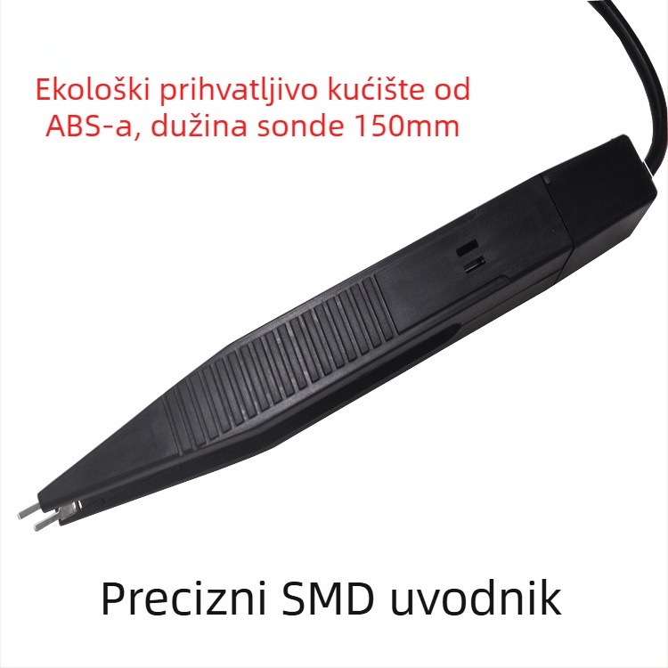 Bo Super Electric Power BC0001025300 — SMD klip za ispitivanje multimetra, mesing nikljan, 1 na 2