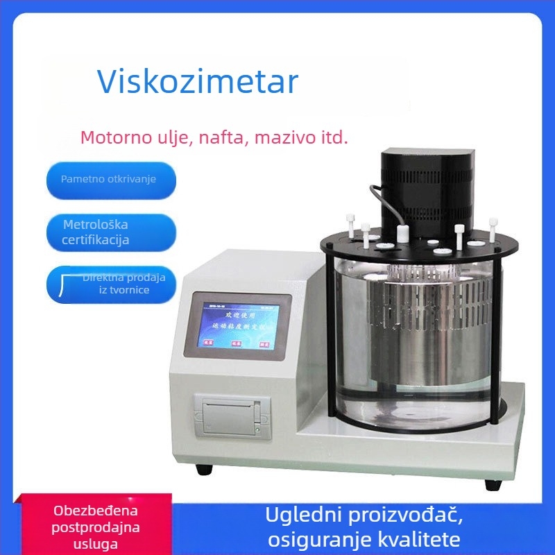Potpuno automatski viskozimetar za kinetičku viskoznost maziva i naftna goriva (diesel)