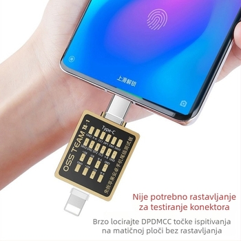 TA-1 testna ploča za port punjenja mobilnog telefona bez demontaže, sučelje dvostrukog sustava