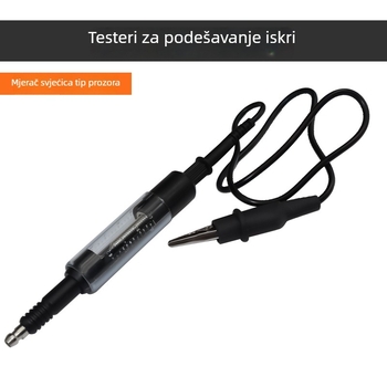 Tester automobilske zapaljene sustava s detektorom visokog napona vodova i paketa; testiranje svjećice i mjerač iskrenja