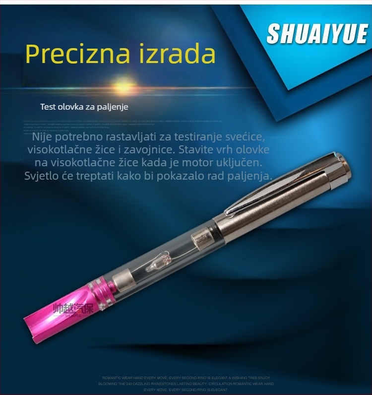 Paljenje automobila tester u obliku olovke, tester visokog napona linije i dijagnostički instrument za auto — Marka: Handsome steam; Težina: 0.025; Materijal: Excellent