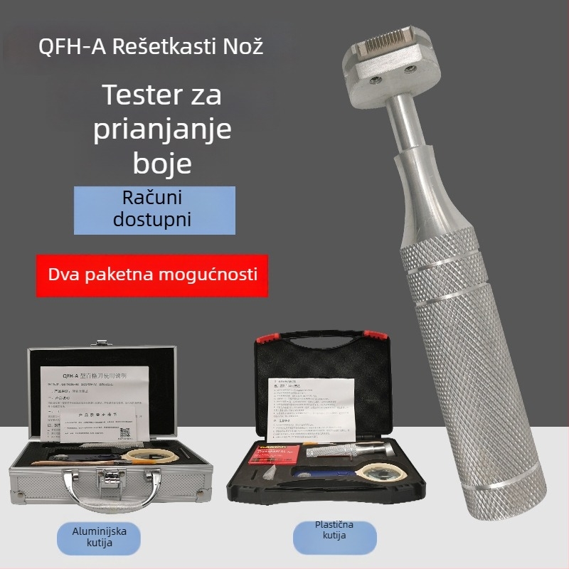 Jester QFH grid nož za označavanje s vodičem za crtanje i testerom adhezije boje
