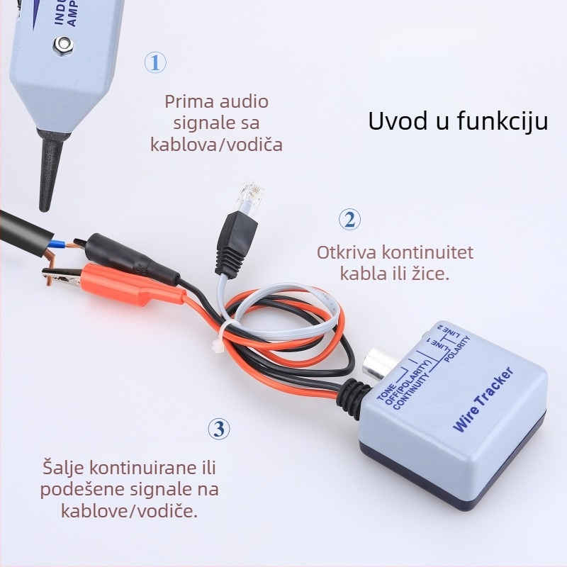 Mrežni alat za testiranje - model 77hp2, marka Xianjing, funkcija: traženje linije, težina 500 g
