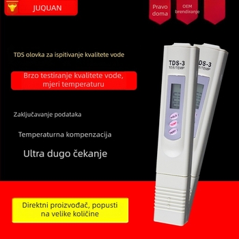 TDS tester za čistu vodu – pisalo za mjerenje kvalitete vode
