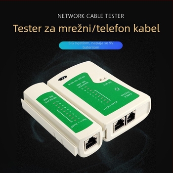 Mrežni alat za testiranje Waldnews NS486AT-1 za provjeru veza mrežnog kabela i telefonske linije; predstavljen 2023.; jamstvo 1 godina; OEM dostupno