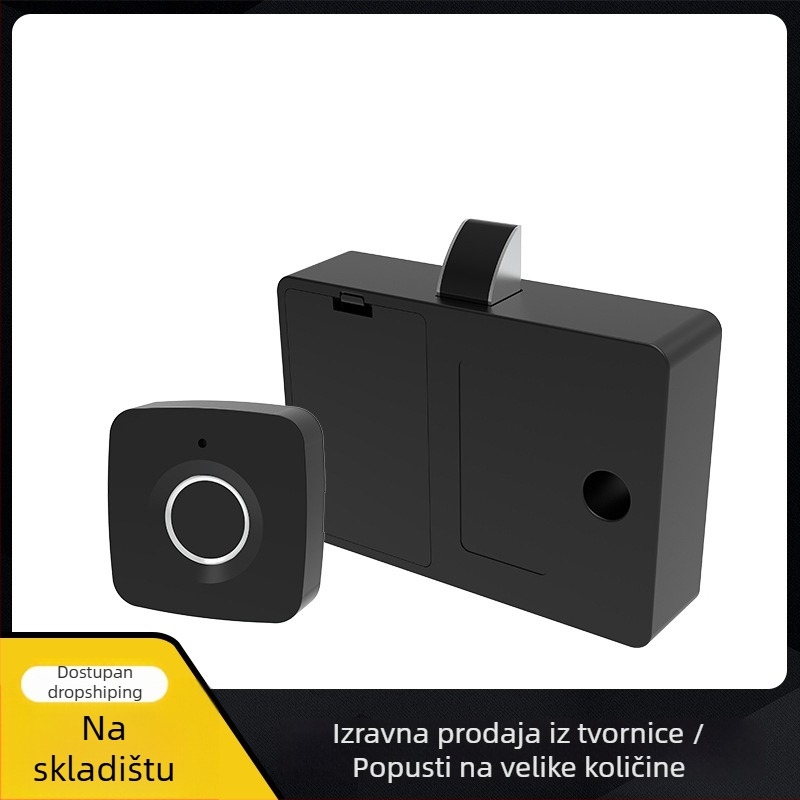Pametna brava za ladice s otiskom prsta, model YLF-5, pohranjeno 20 otisaka, otključavanje za 0,3 s, FAR 0,01%, FRR 0,01%