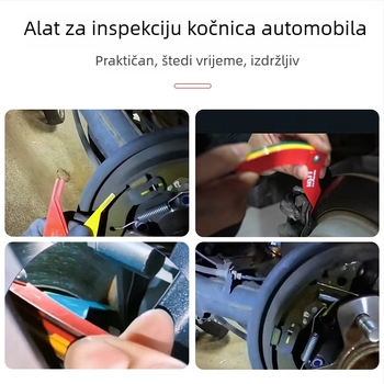 Mjerač debljine kočionih pločica Yishun, čelik Nr. 45