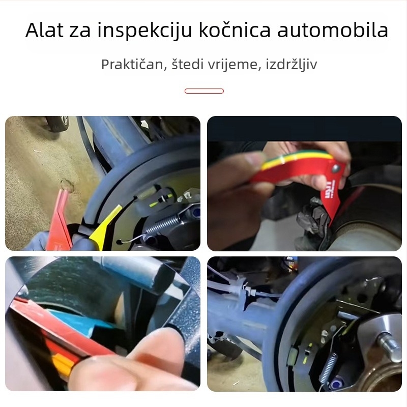 Mjerač debljine kočionih pločica Yishun, čelik Nr. 45