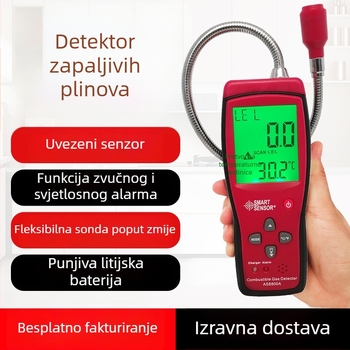 Xima As8800a prenosni detektor zapaljivih plinova za metan, etan, propan, butan, benzin, kerosen i LPG