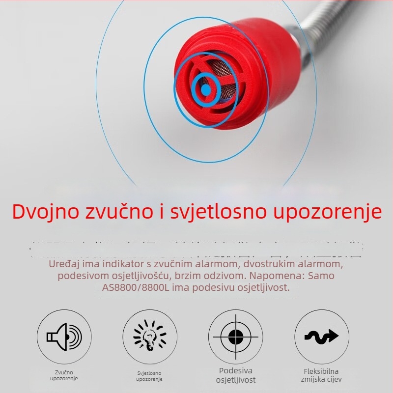 Xima As8800a prenosni detektor zapaljivih plinova za metan, etan, propan, butan, benzin, kerosen i LPG