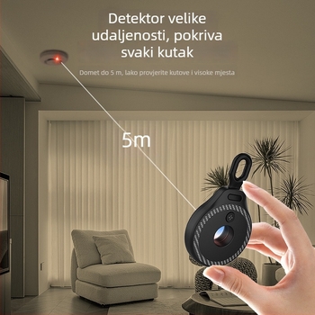Infracrveni detektor protiv špijuna za hotelske sobe i privatne prostore, detektor kamera s USB napajanjem, Model 661 • Marka G.l • Doseg 5 m • Napon 3 V