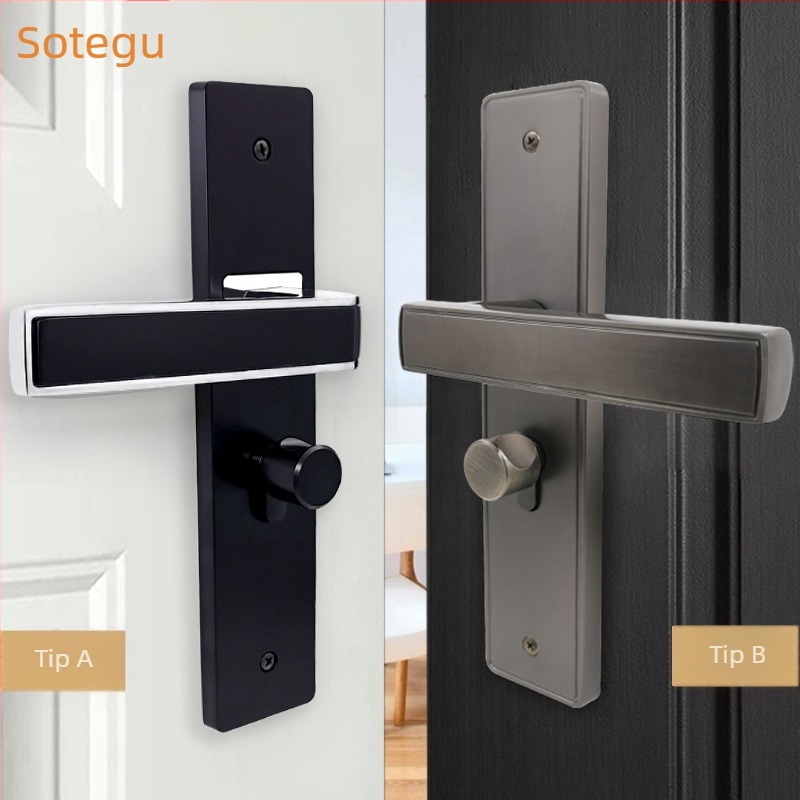 Upravljački mehanizam za unutarnja vrata – cinkov spoj, model 6106, stil svijetlog luksuza, za unutarnja drvena vrata, kupaonicu, kuhinju i metalna vrata