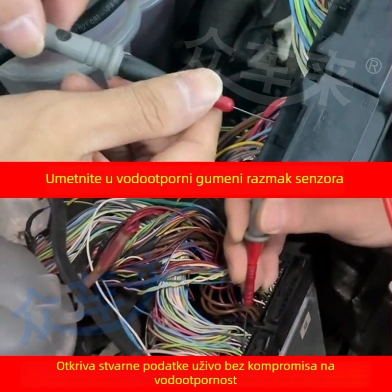 Automobilska električna testna sonda s čeličnom iglom - posebna vrh za ne destruktivnu provjeru električnih linija