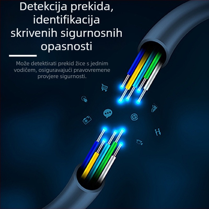 Automobilski tester napona — višenamjenski testni pisak s dvobojnim LED diodama i zvučnim upozorenjem