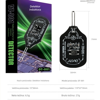 Repairman DT-001 Detektor induktora za popravak mobitela – elektromagnetska indukcija brzo locira kvar
