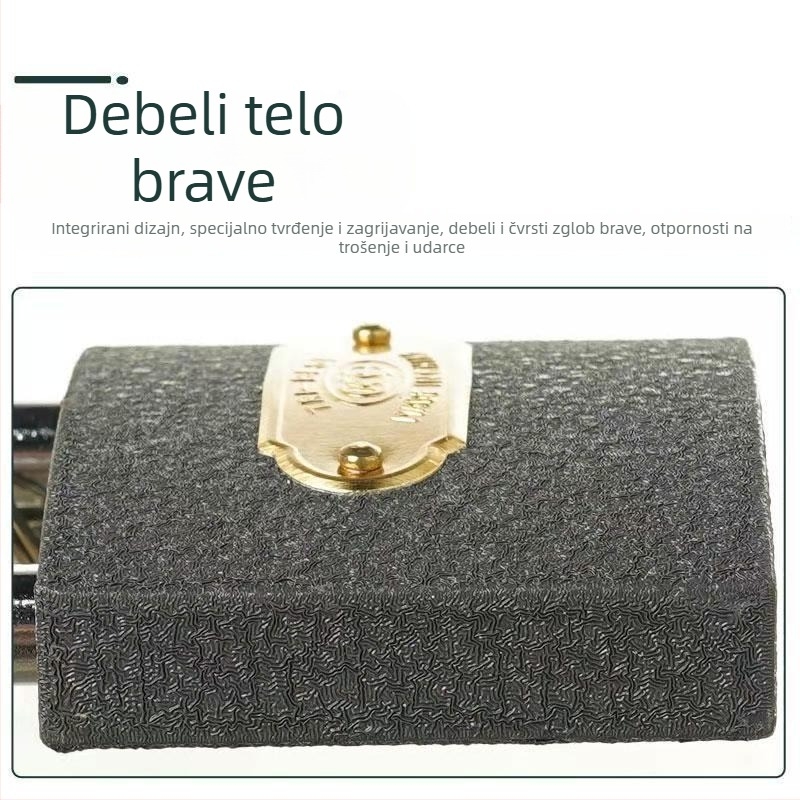 Kućni lokot Type C, željezo, BEST marka, moderan jednostavan stil, za supermarketima, tvornicama i uredima