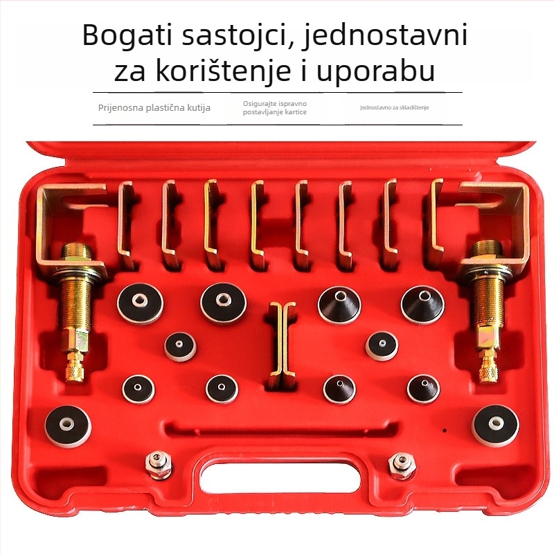 Alat za otkrivanje propuštanja klima uređaja automobila – tijelo od legure; marka Mussen hall; namijenjeno auto popravku.