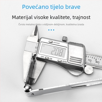 Brava za vrata ormarića i ladice, nehrđajući čelik, model Lock with lock, stil Light Luxury