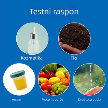 Record Work pH testni papir 1–14 za slinu, urin i kozmetiku – širok raspon pH testova