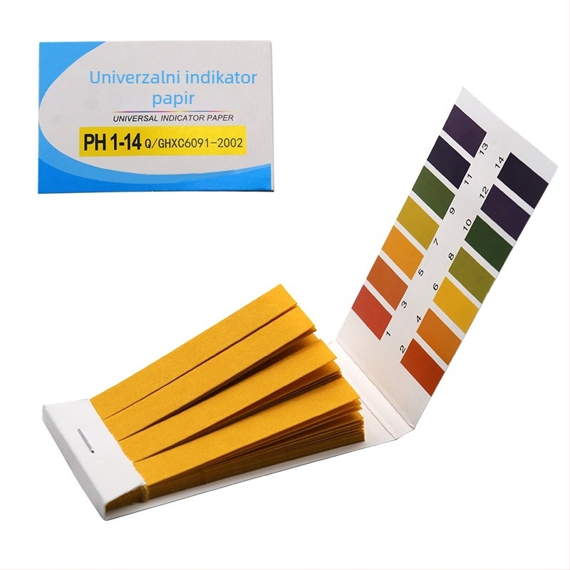 Record Work pH testni papir 1–14 za slinu, urin i kozmetiku – širok raspon pH testova