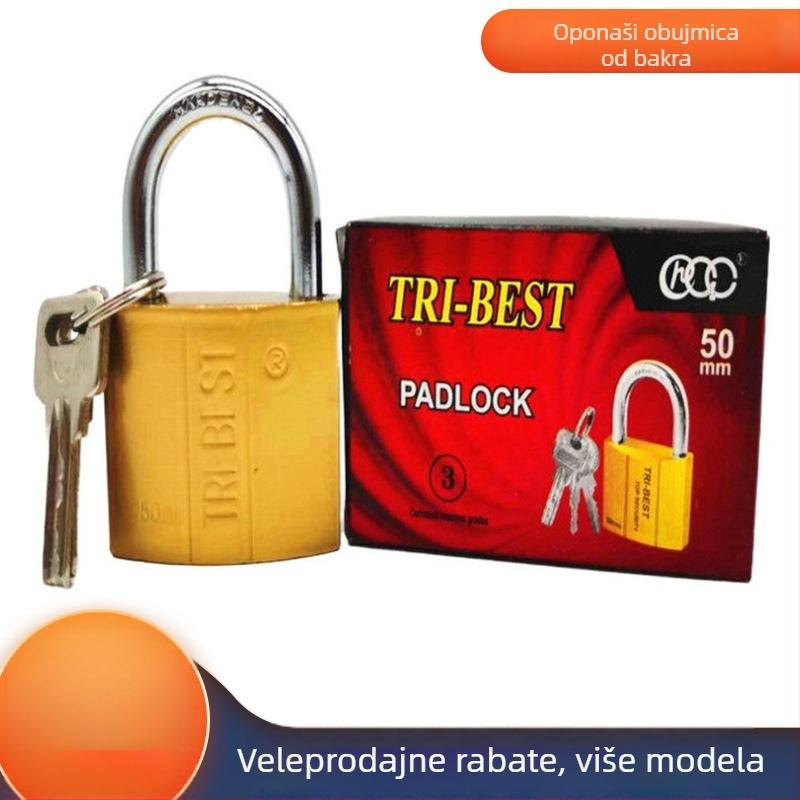 Kućna brava Type C, željezo, XTIGER, za supermarkete, tvornice i urede, moderan minimalistički stil