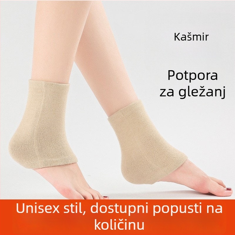 Shengyi Sheep kašmir-vunene čarape za gležanj, za odrasle – zaštita gležnja, pogodne za trčanje i fitness