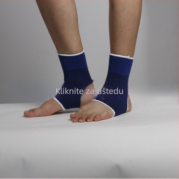 Pletena potpora gležnja - Mastette, pamuk materijal, za trčanje i fitness