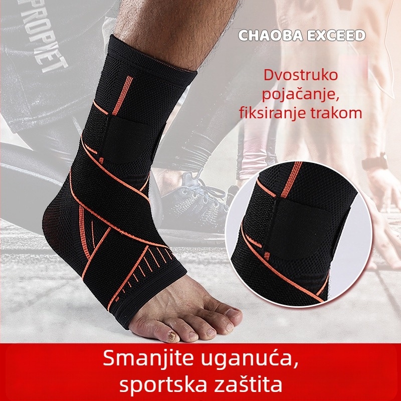 Zaštita gležnja za outdoor sportove – najlon tijelo, protivklizna omotnica, za planinarenje i biciklizam
