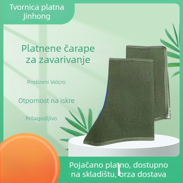 Platneni štitnik za stopalo za zavarivače – zaštita od udara, izolacija, vatrootporan